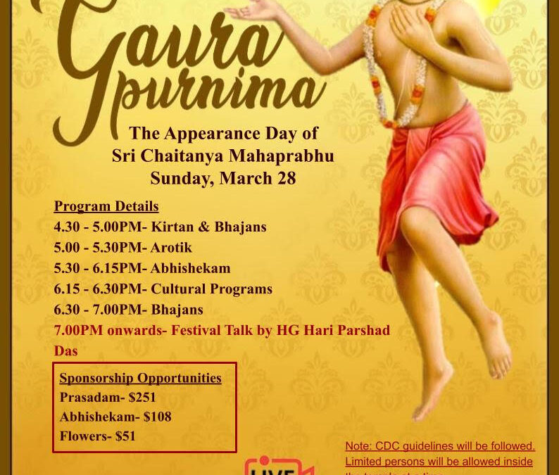 GauraPoornima