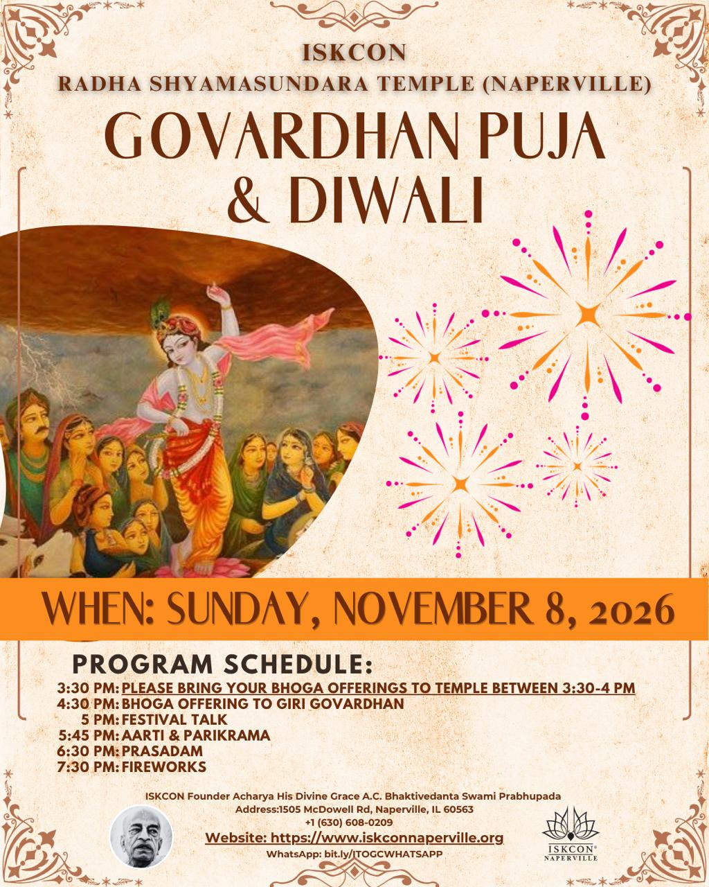 Govardhan Puja and Diwali